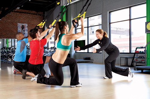 Новое направление подвесного функционального тренинга Jungle Gym представлено в «Фитнес-центре 100%»