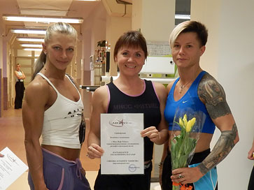 27-го мая в клубе «Мисс Фитнес» состоялось награждение победителей соревнования «Готовим тело к лету!»