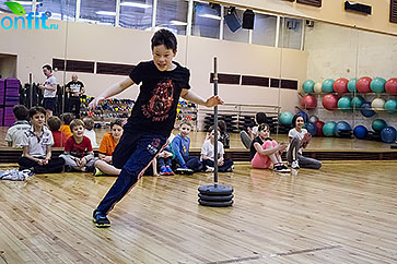 Детский клуб фитнес-клуба Marina Club провёл традиционный спортивный праздник «День защитника отечества»