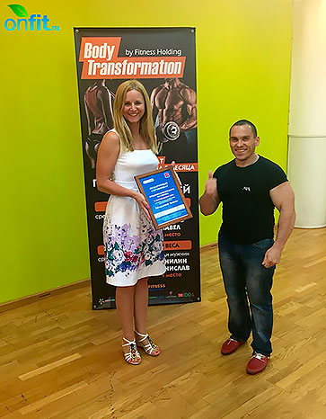 Награждены победители Body Transformation by Fitness Holding в «Фитнес-центре 100%»!