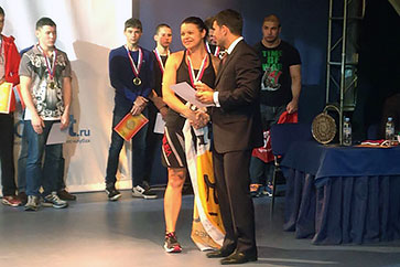 Елена Наточина из Pride Club Тимирязевская вновь победила на Кубке Москвы по фитбоксингу