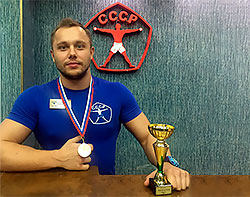 Алексей Климов на Чемпионате России по атлетическому фитнесу WFF-WBBF