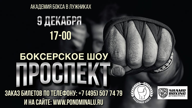 Молодой, злой бокс: шоу «Проспект» в «Академии бокса» (Лужники)
